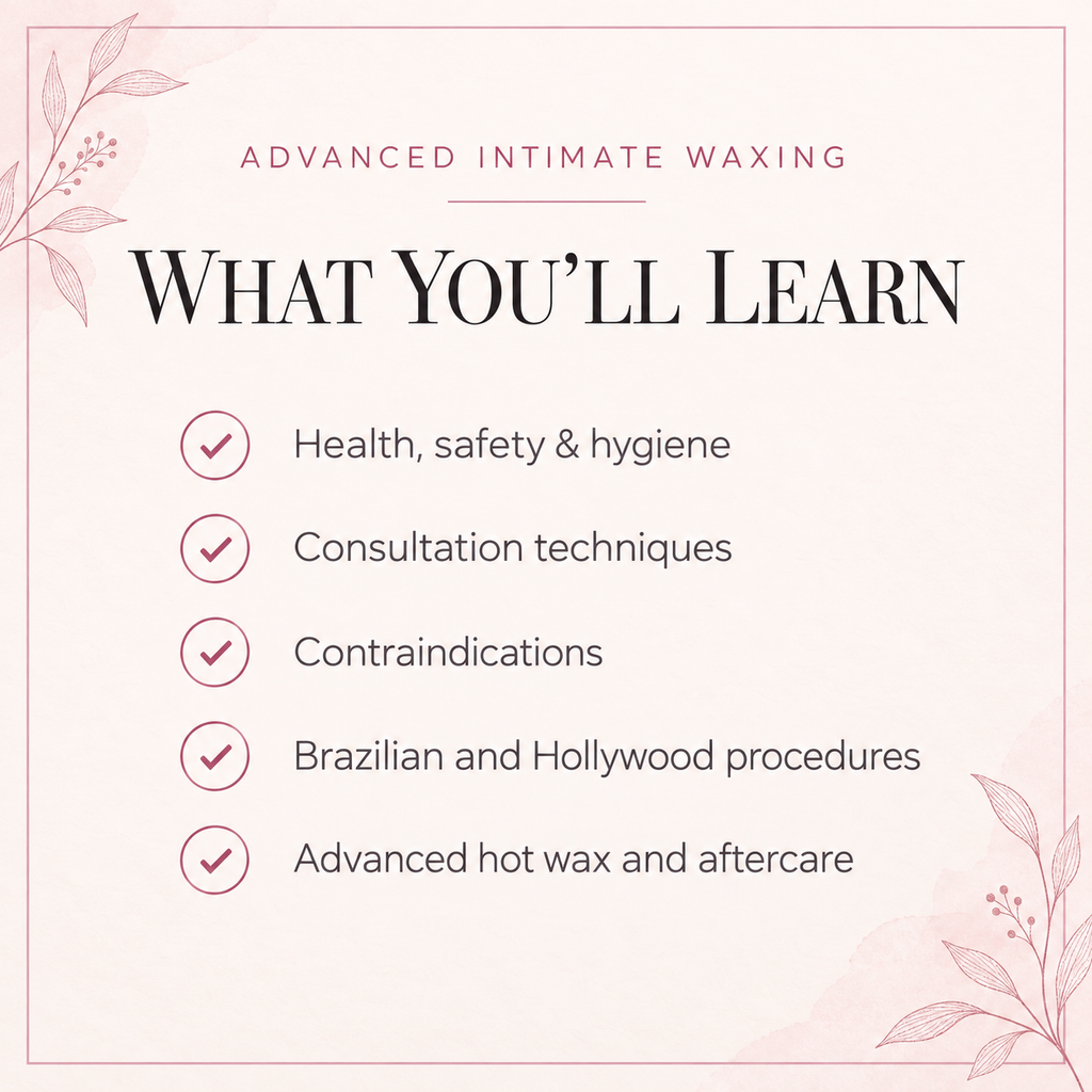 Advanced Intimate Waxing Training Course
