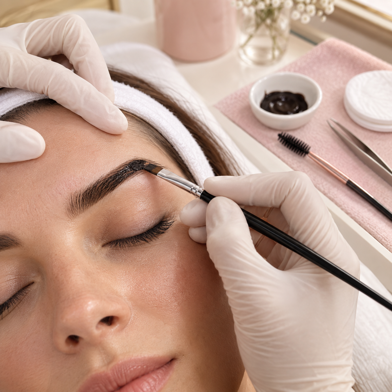 Eye Treatments (Lash and Brow tint and shape) Training course